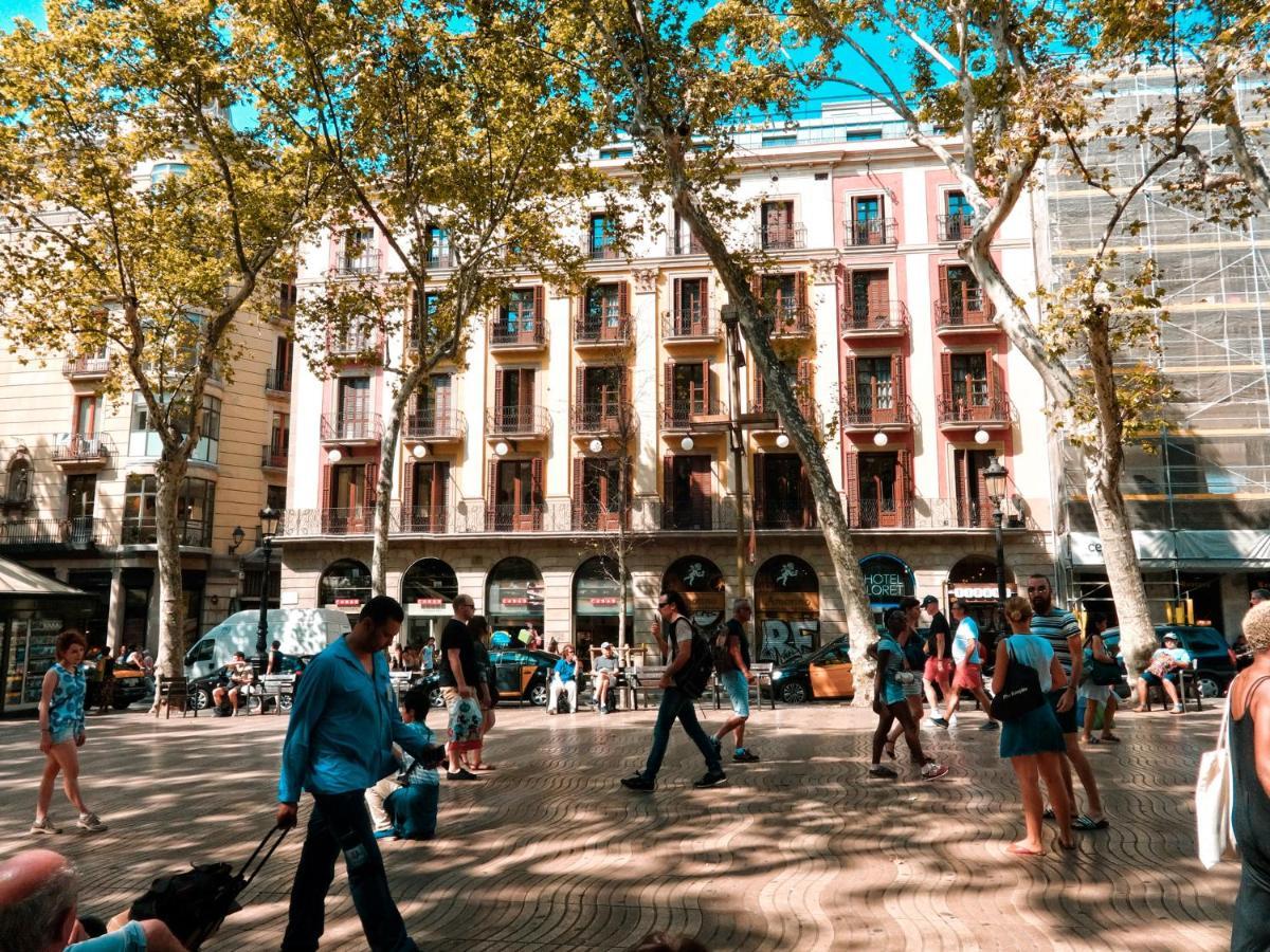 Hotel Lloret Ramblas Barcelona Exterior foto